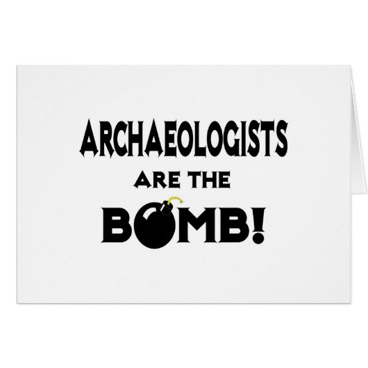 Archaeologists Are The Bomb! Cards (Front Horizontal)