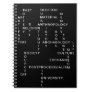 Archaeology and anthropology crossword puzzle notebook