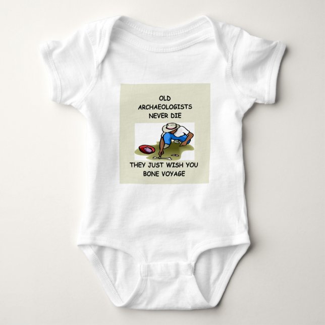 Archaeology) Baby Bodysuit (Front)