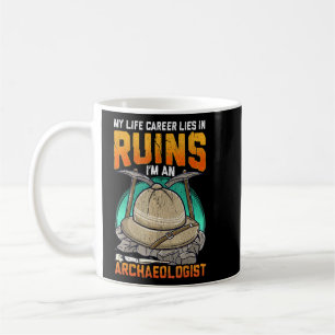 Archaeology Inspired Archaeologist Related Fossil  Coffee Mug