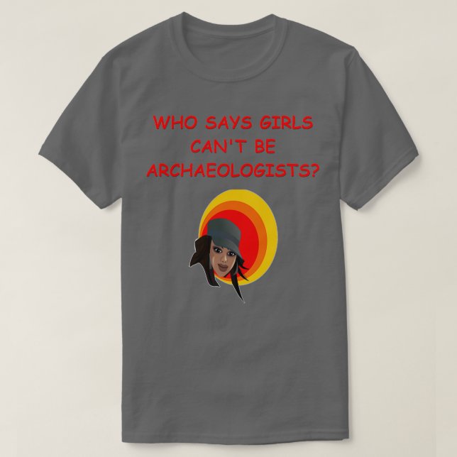 Archaeology joke T-Shirt (Design Front)