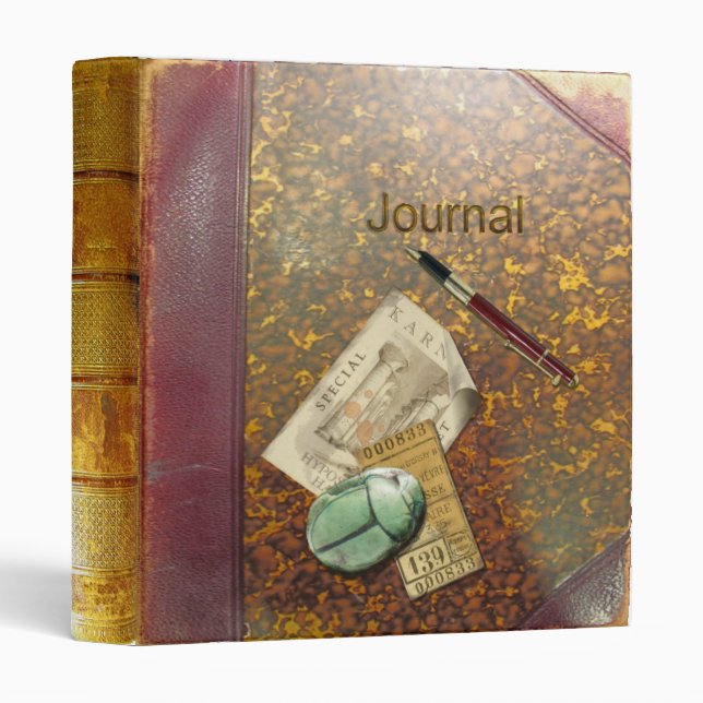 Archaeology Journal Binder (Front/Spine)