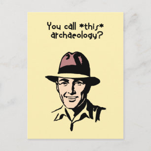 Archaeology Postcard