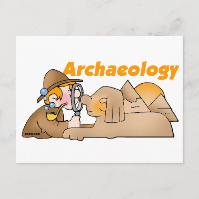 Archaeology Postcard (Front)