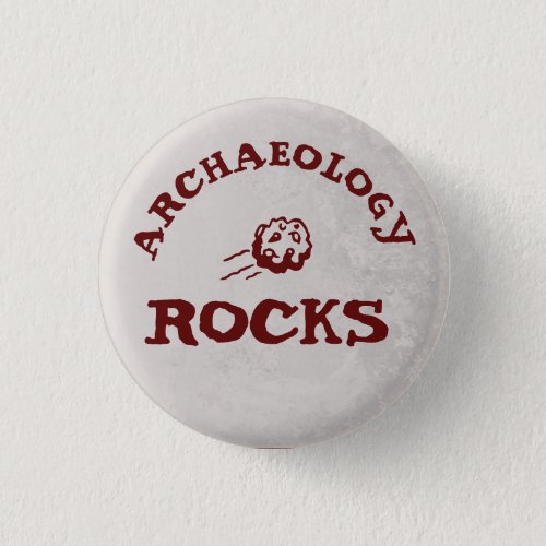 Archaeology rocks button