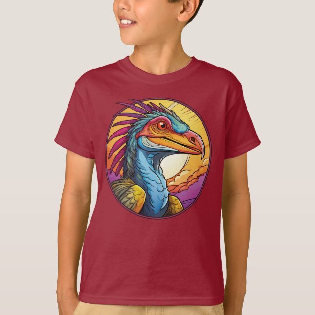 Archaeopteryx - Classic Dinosaur Tee T-Shirt (Front)