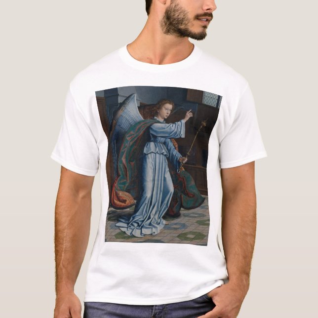 Archangel Gabriel by Gerard David T-Shirt (Front)