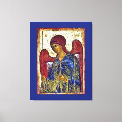 Archangel Gabriel Byzantine Christian Art Canvas Print