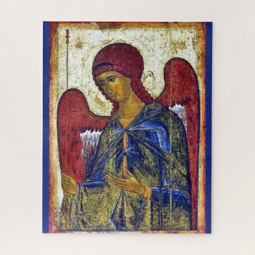 Archangel Gabriel Byzantine Christian Art Jigsaw Puzzle