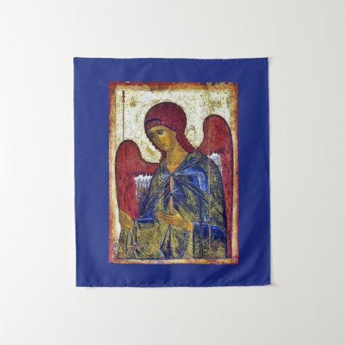 Archangel Gabriel Byzantine Christian Art Tapestry