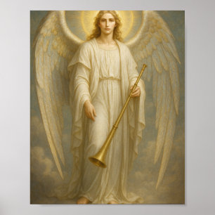 Archangel Gabriel – Divine Messenger of Light Poster
