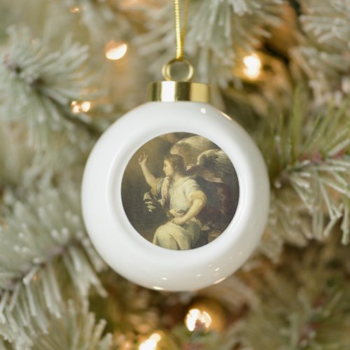 Archangel Gabriel Fine Art Christmas ornament