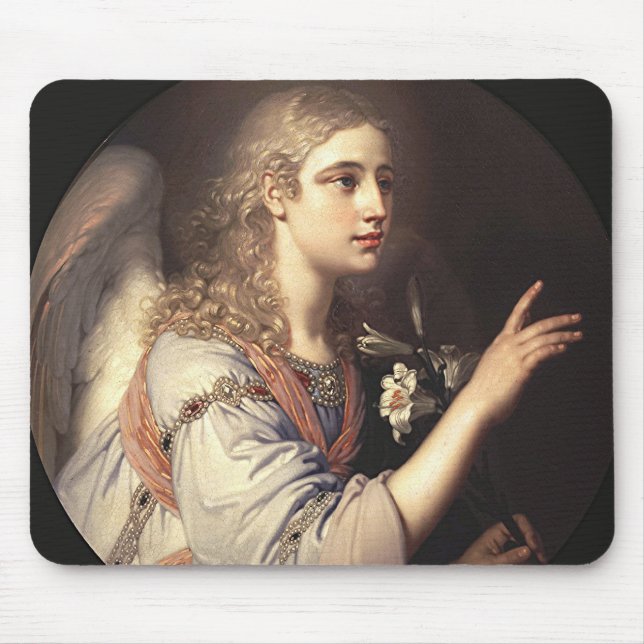 Archangel Gabriel from the Annunciation Mouse Pad (Front)