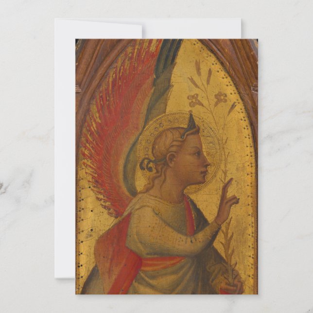 Archangel Gabriel Holiday Card (Front)