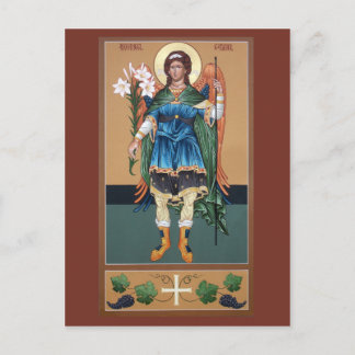 Archangel Gabriel Prayer Card