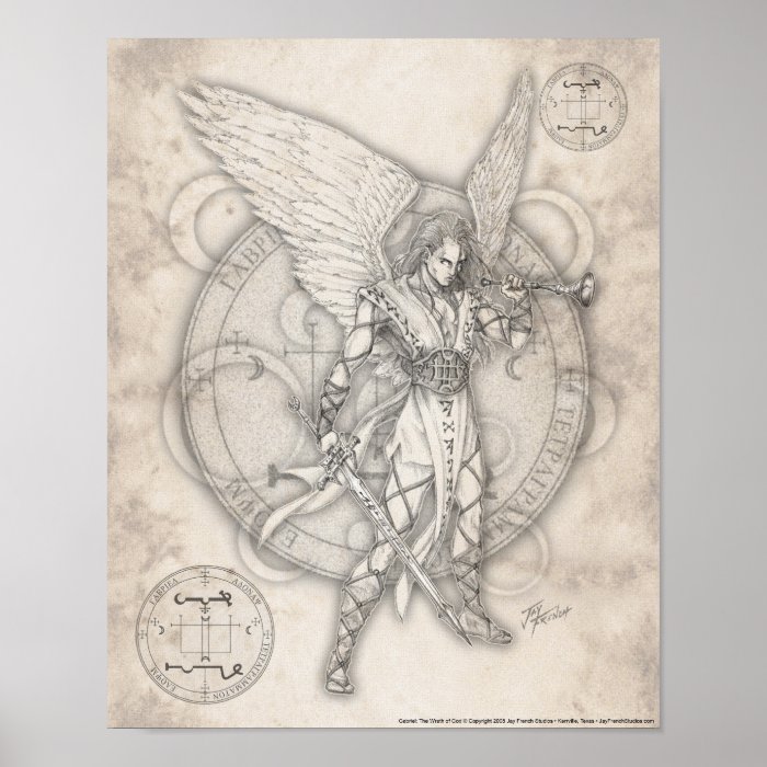 Archangel Gabriel Print