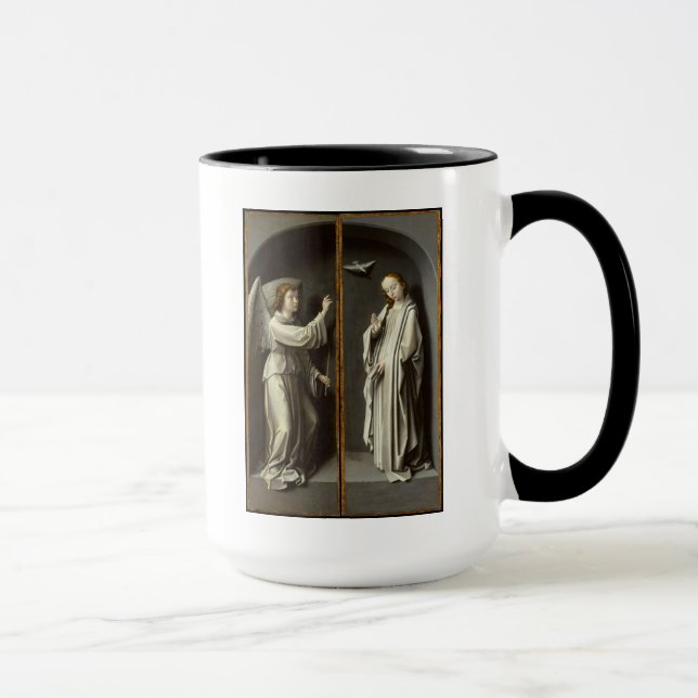 Archangel Gabriel; The Virgin Annunciate Mug (Right)
