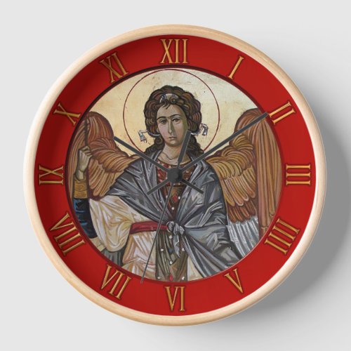 Archangel Gabriel Wall Clock