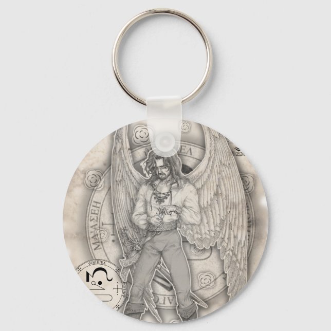 Archangel Jophiel Keychain (Front)