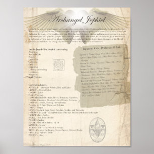 ARCHANGEL JOPHIEL POSTER