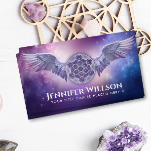 Archangel Metatron - metatron's cube Business Card