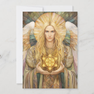 Archangel Metatron’s Ascension Prayer Card