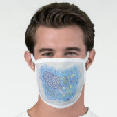 Archangel Michael Art Custom Design Face Mask (Worn Him)