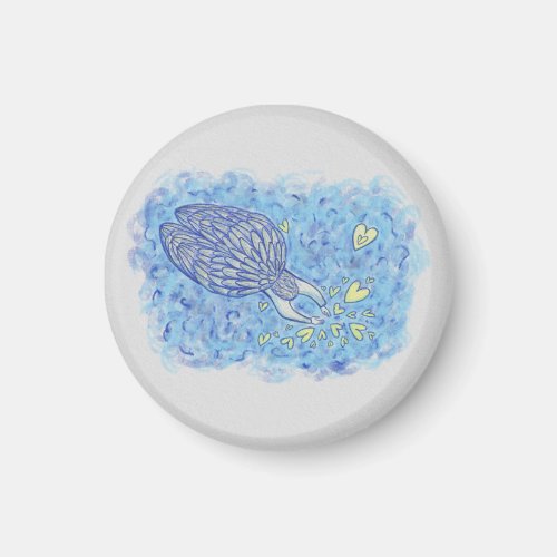 Archangel Michael Art Custom Fridge Magnet