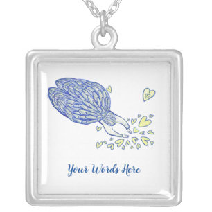 Archangel Michael Art Pendant Charm Necklace