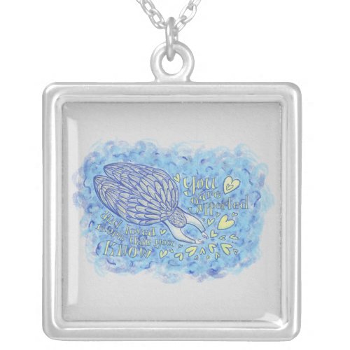 Archangel Michael Art Pendant Charm Necklace