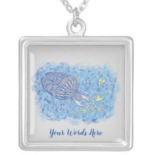 Archangel Michael Art Pendant Charm Necklace