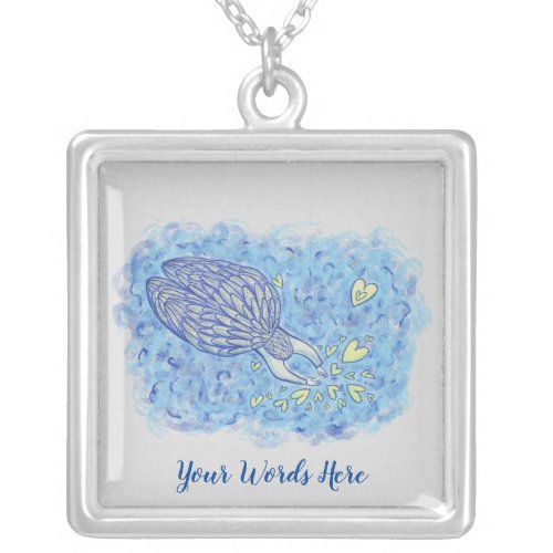 Archangel Michael Art Pendant Charm Necklace