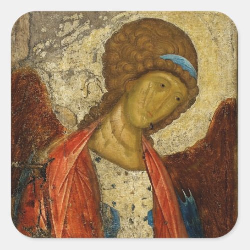 Archangel Michael c1414 Square Sticker