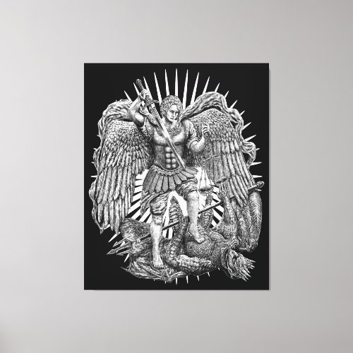 Archangel Michael Canvas Print