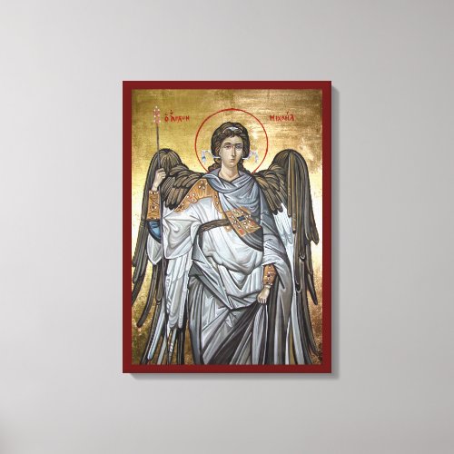 Archangel Michael Canvas Print