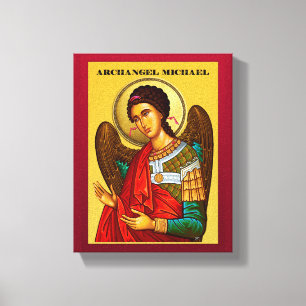 Archangel Michael Canvas Print