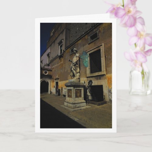 Archangel Michael Castel SantAngelo Italy Card