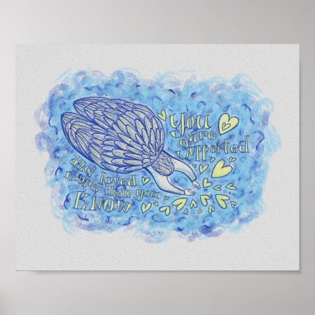 Archangel Michael Custom Poster Art Print (Front)