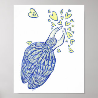 Archangel Michael Custom Poster Art Prints