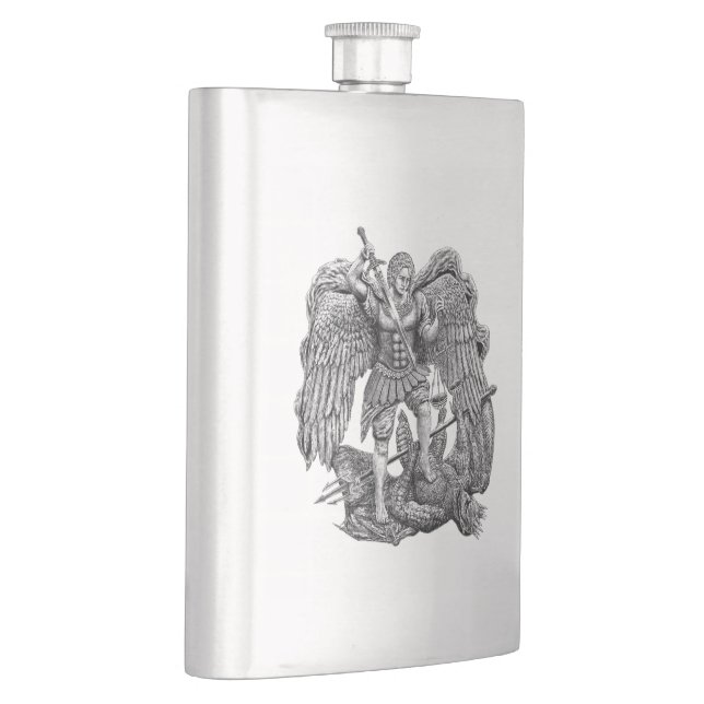 Archangel Michael Flask (Right)