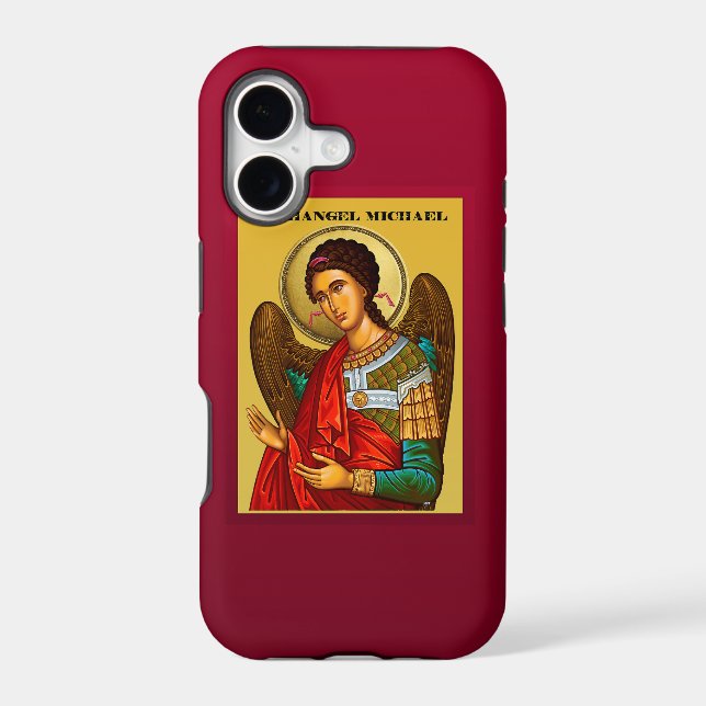 Archangel Michael Iphone Case (Back)
