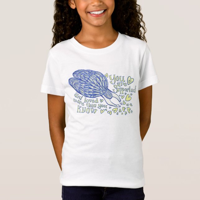 Archangel Michael Love & Support Custom Shirt (Front)