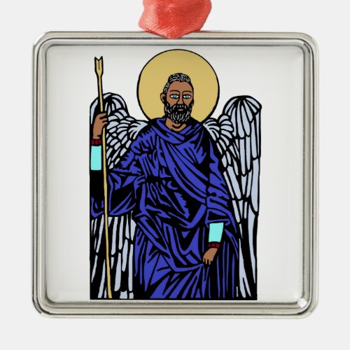 Archangel Michael Metal Ornament