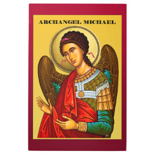Archangel Michael Metal Print