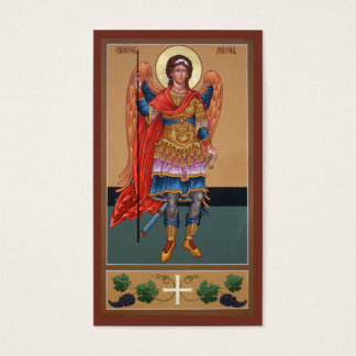 Archangel Michael Mini-Prayer Card