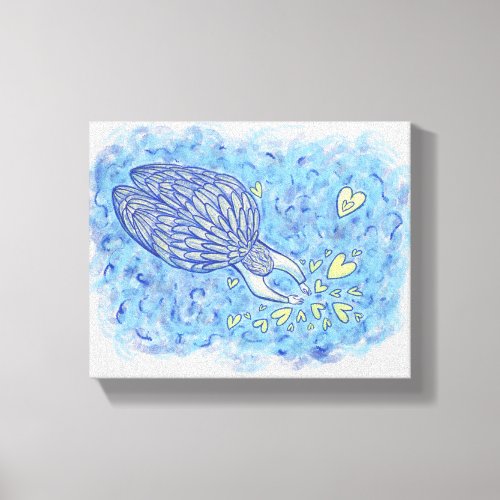 Archangel Michael Painting Wrapped Canvas Art