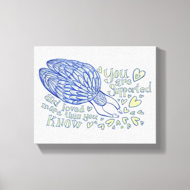 Archangel Michael Painting Wrapped Canvas Art (Front)