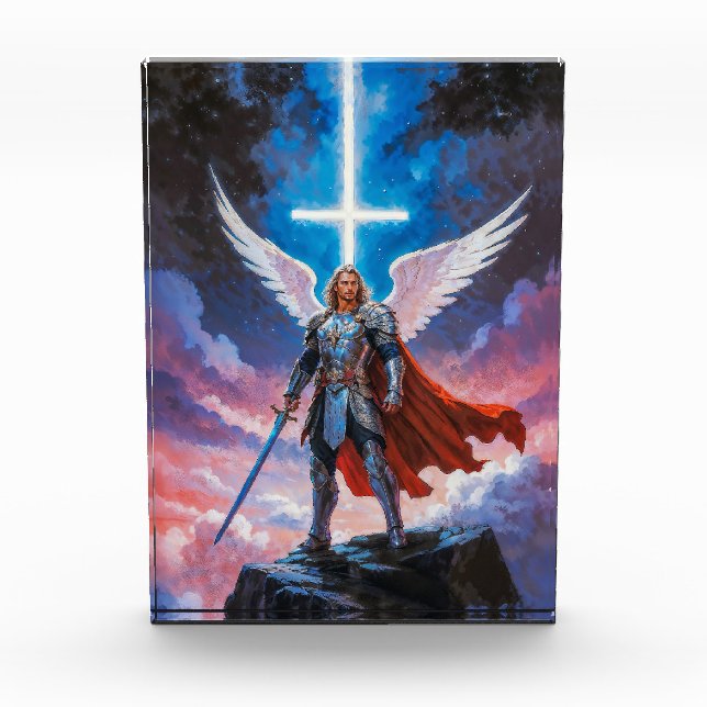 Archangel Michael Photo Block (Front)