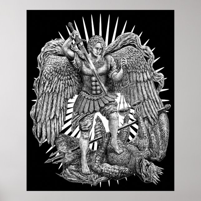 Archangel Michael Poster (Front)