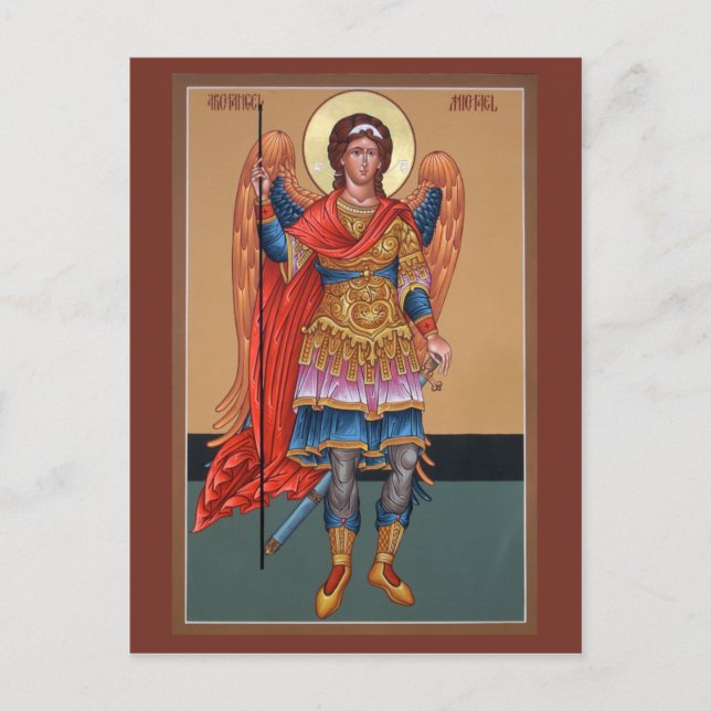 Archangel Michael Prayer Card (Front)